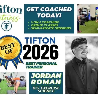 Tifton Gazette Best Personal Trainer 2026 — Jordan Roman